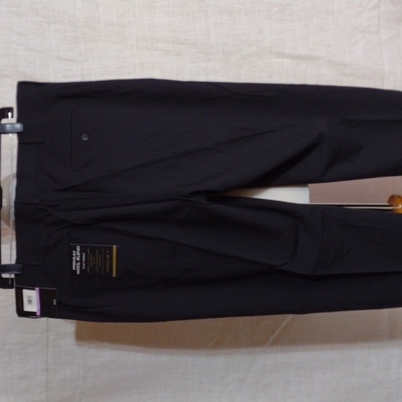 NWT Axist wool-blend flat-front dress slacks - Picture 7 of 8